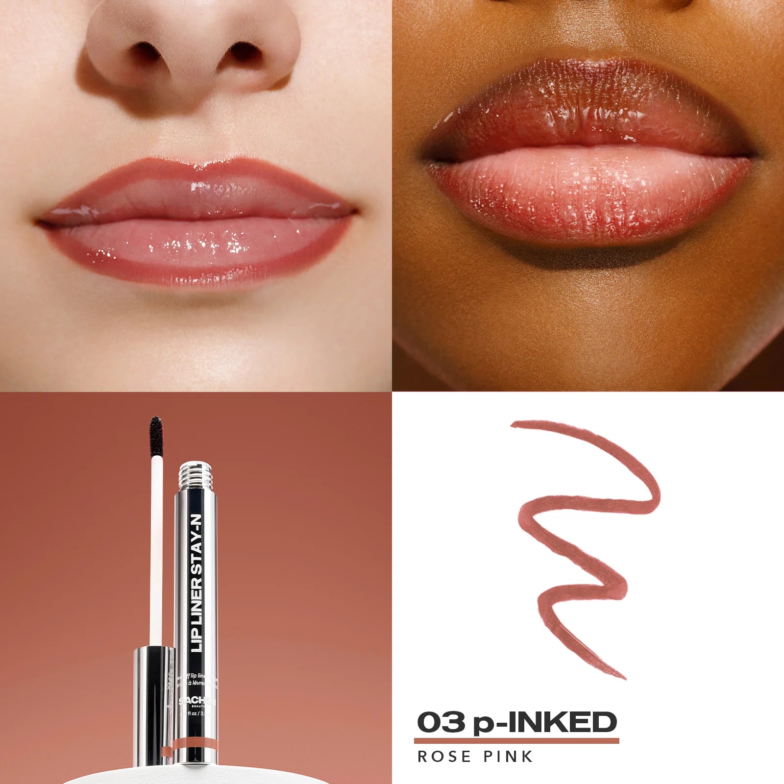 Delineador de labios despegable