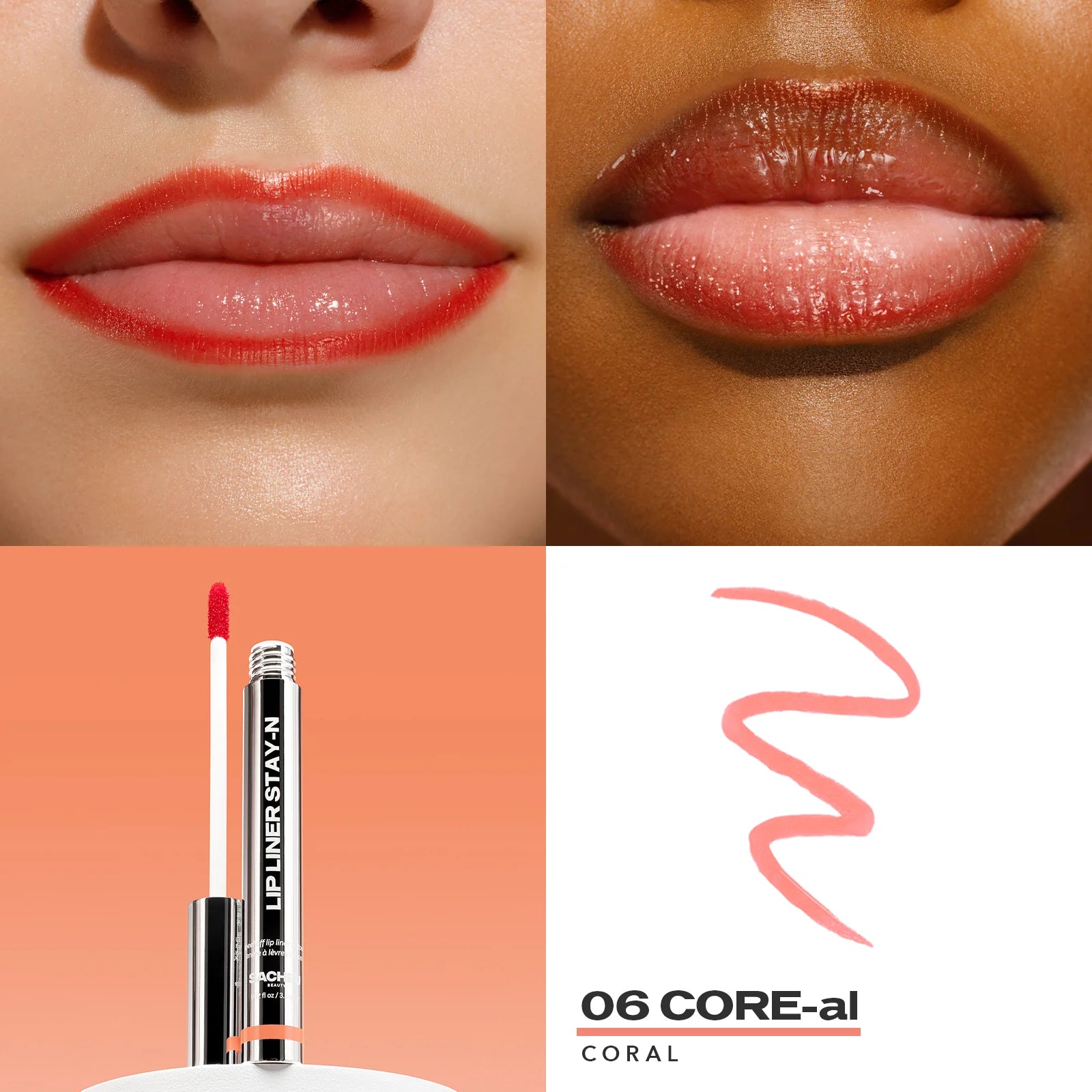 Delineador de labios despegable
