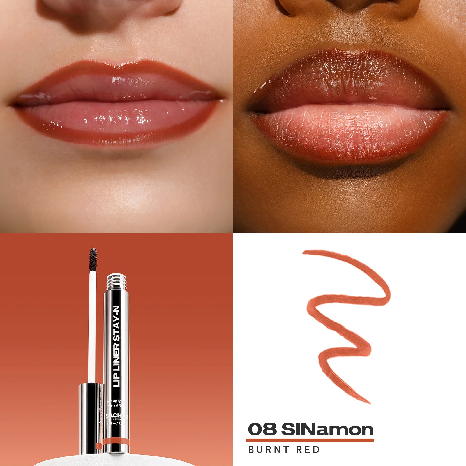 Delineador de labios despegable