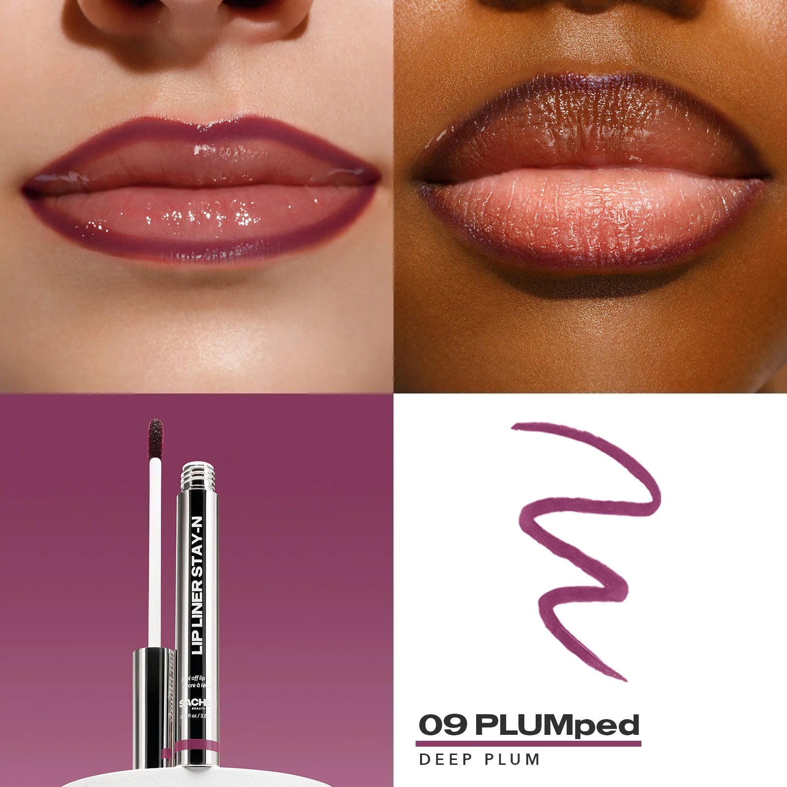 Delineador de labios despegable