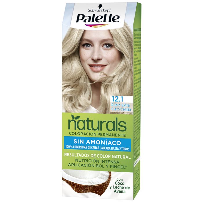 Palette Naturals Coloración Permanente Sin Amoniaco Tintes sin amoníaco