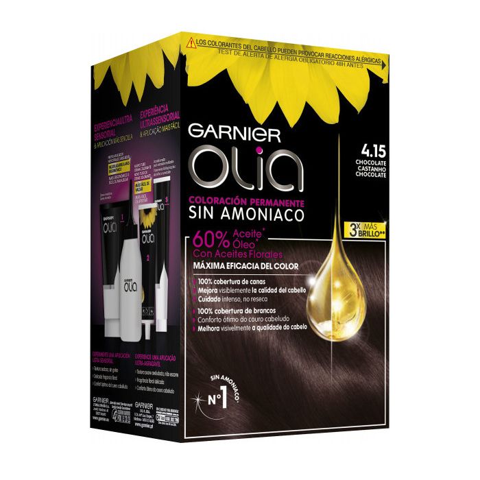 Garnier Olia Tinte Sin Amoniaco Tintes de pelo