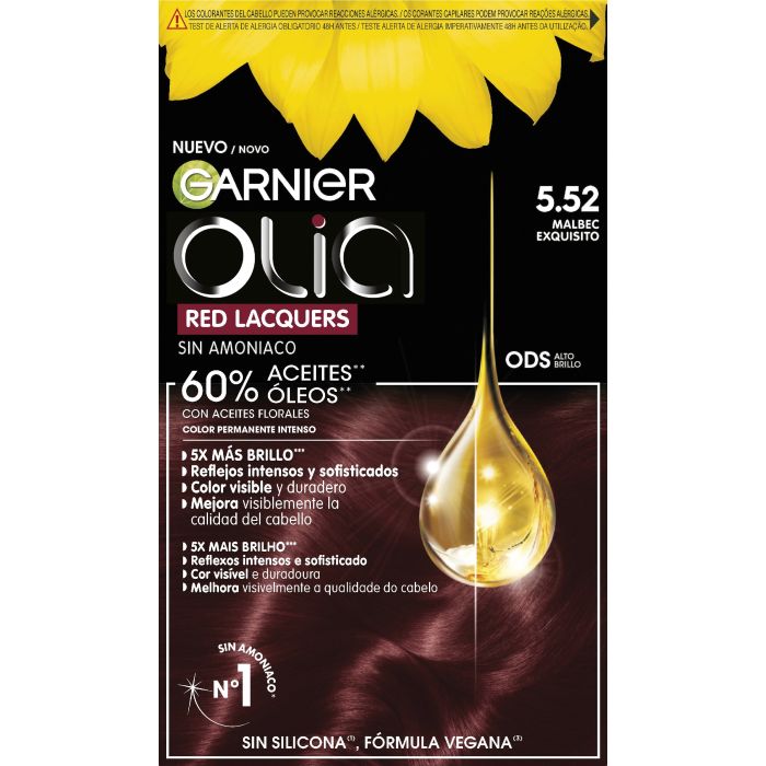 Garnier Olia Tinte Sin Amoniaco Tintes de pelo