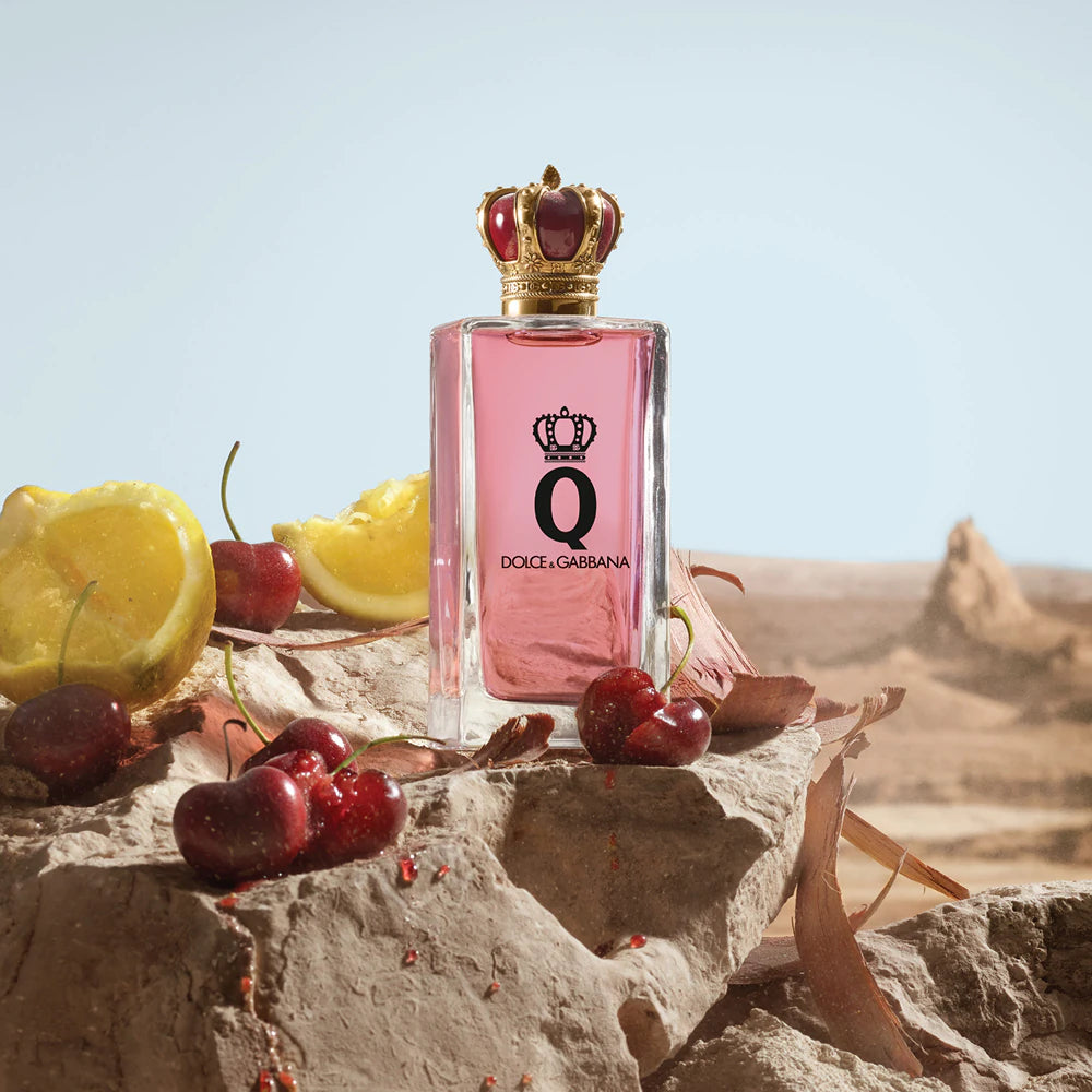 Q Eau de Parfum – mezcla cítrica-frutada sofisticada