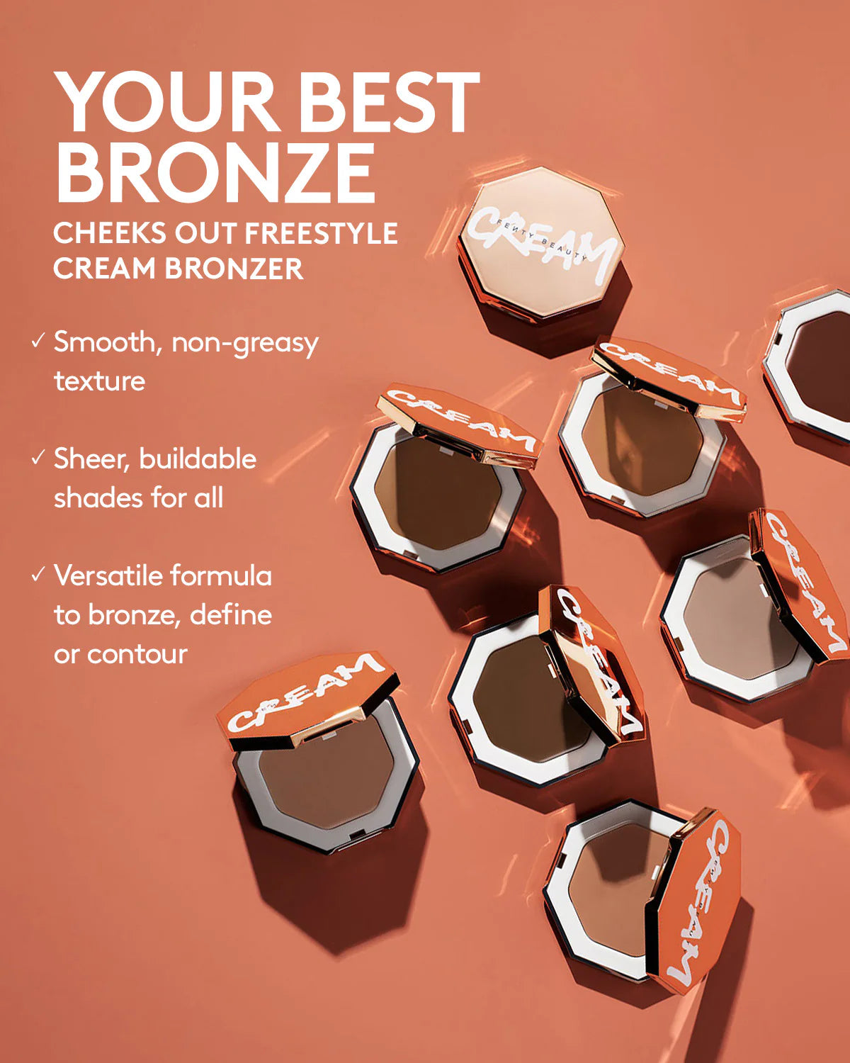 Bronceador en crema Cheeks Out Freestyle