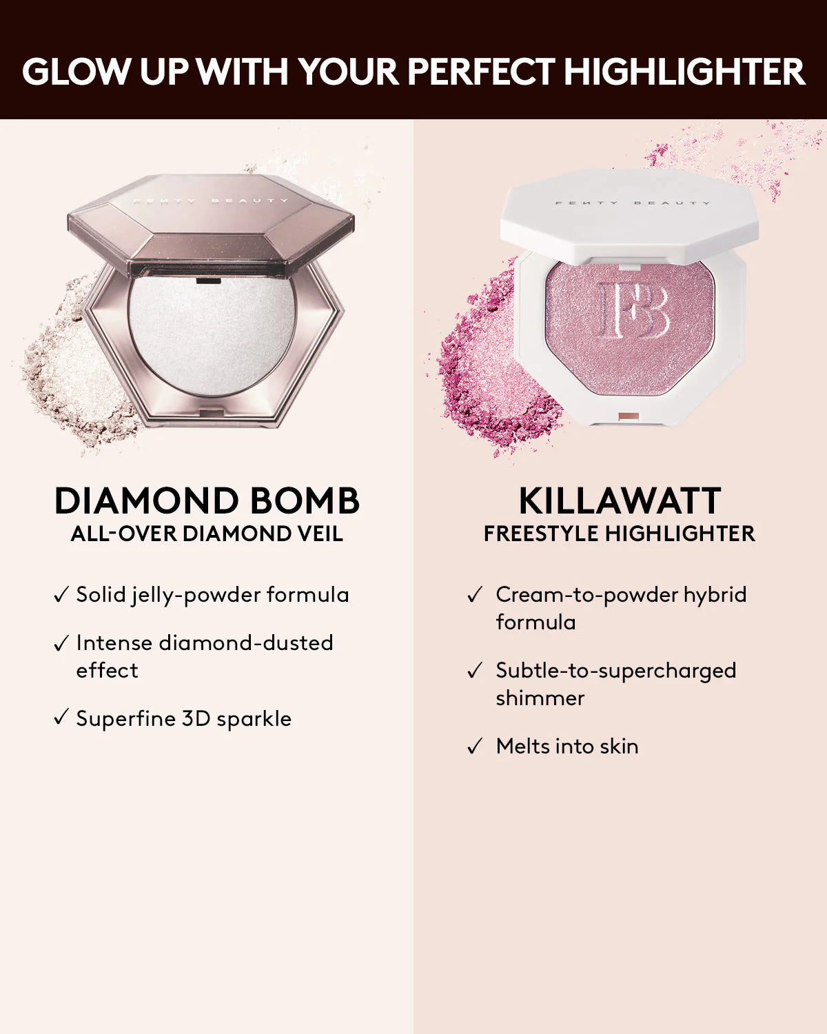 Velo de diamantes completo Diamond Bomb