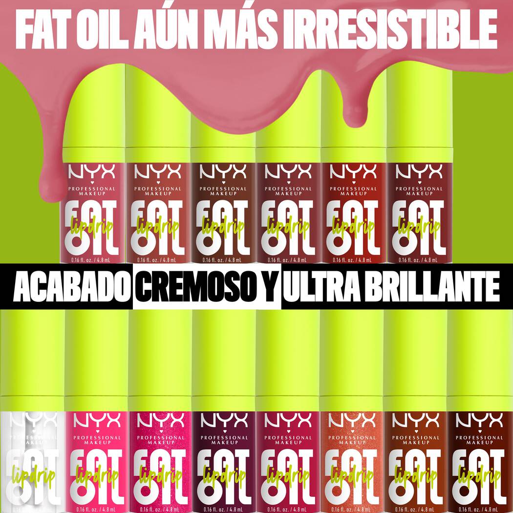 FAT OIL LIP DRIP