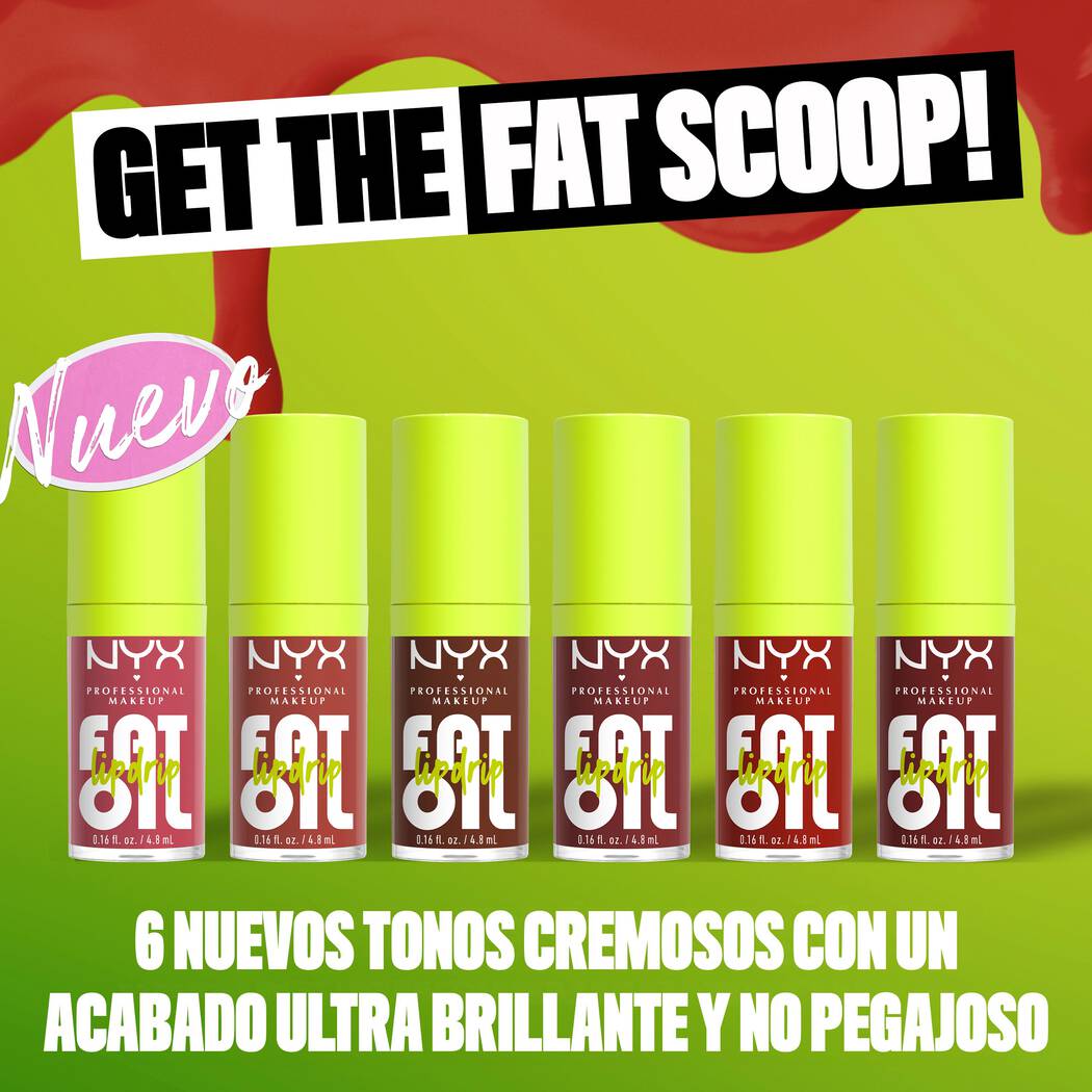 FAT OIL LIP DRIP