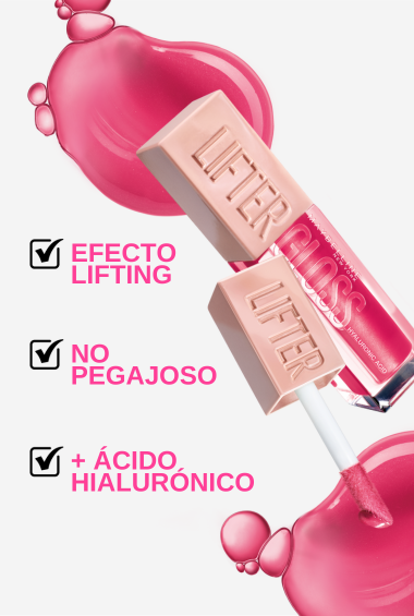 LIFTER GLOSS. FÓRMULA CON ÁCIDO HIALURONICO Brillo de labios
