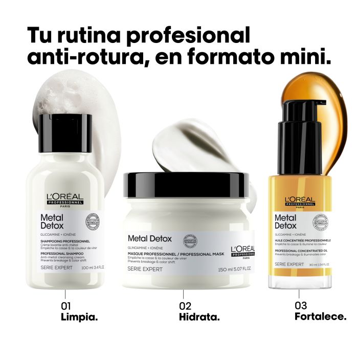 L'Oréal Professionnel Metal Detox Mascarilla Protectora Anti-Metales Mascarillas profesionales de peluquería