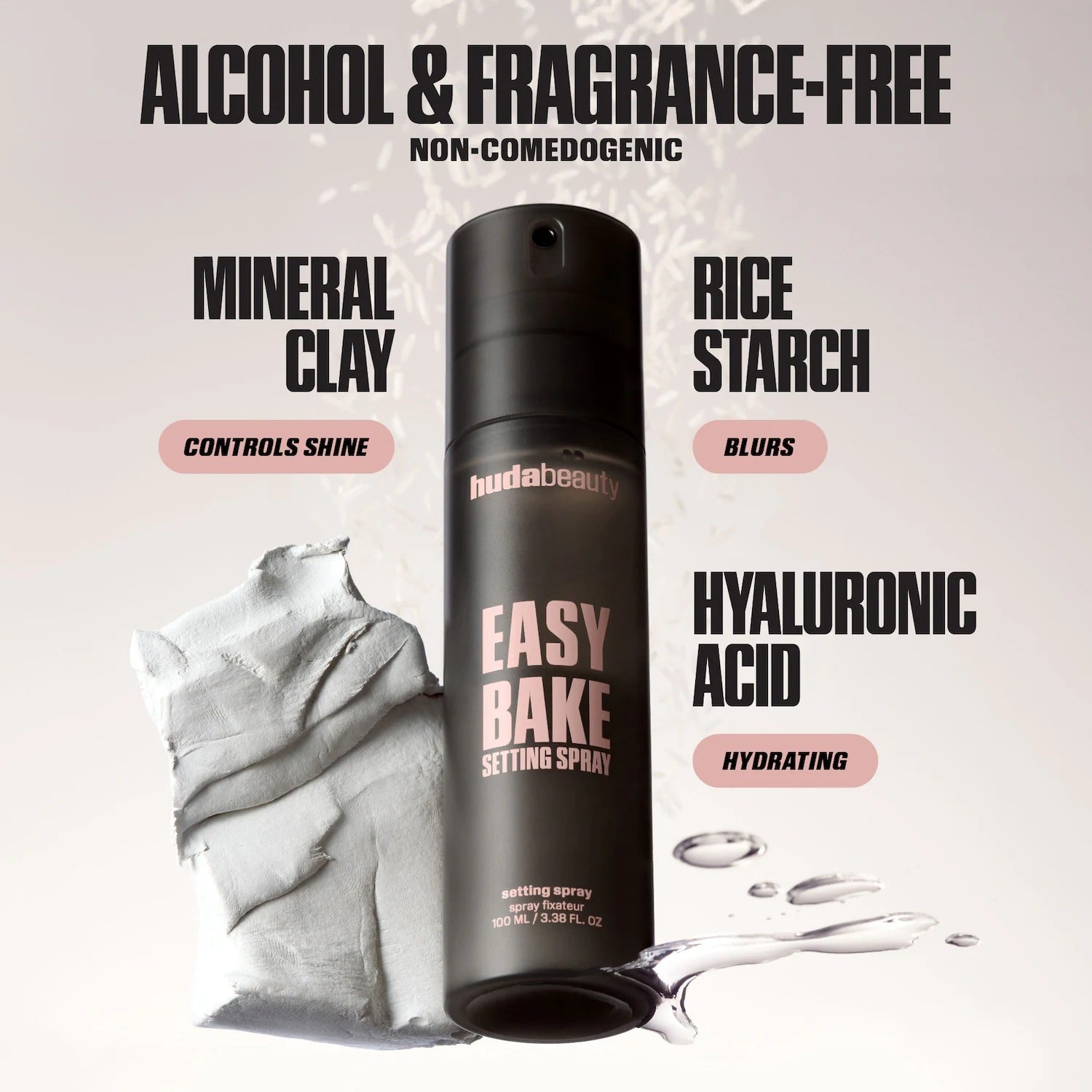 Spray fijador Easy Bake con duración de 16 horas (100 ml)