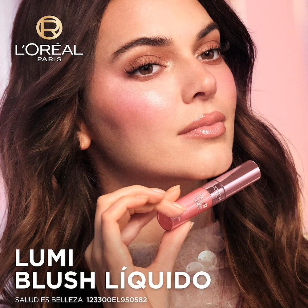 Colorete Glotion Líquido Rubor Lumi - L'Oréal Paris