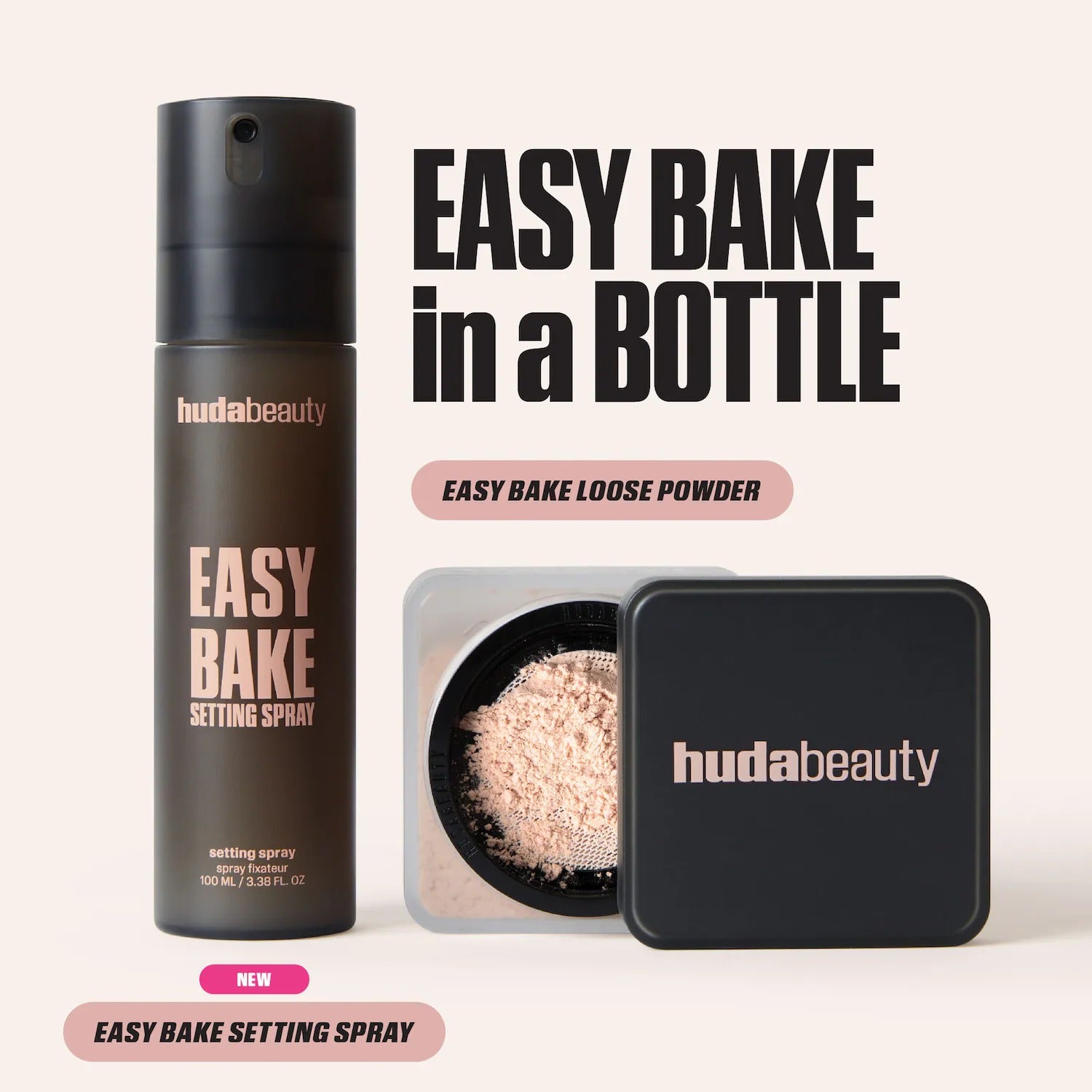 Spray fijador Easy Bake con duración de 16 horas (100 ml)
