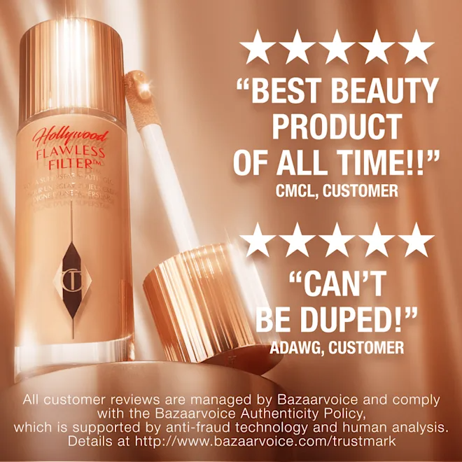 Filtro impecable de Hollywood de Charlotte Tilbury