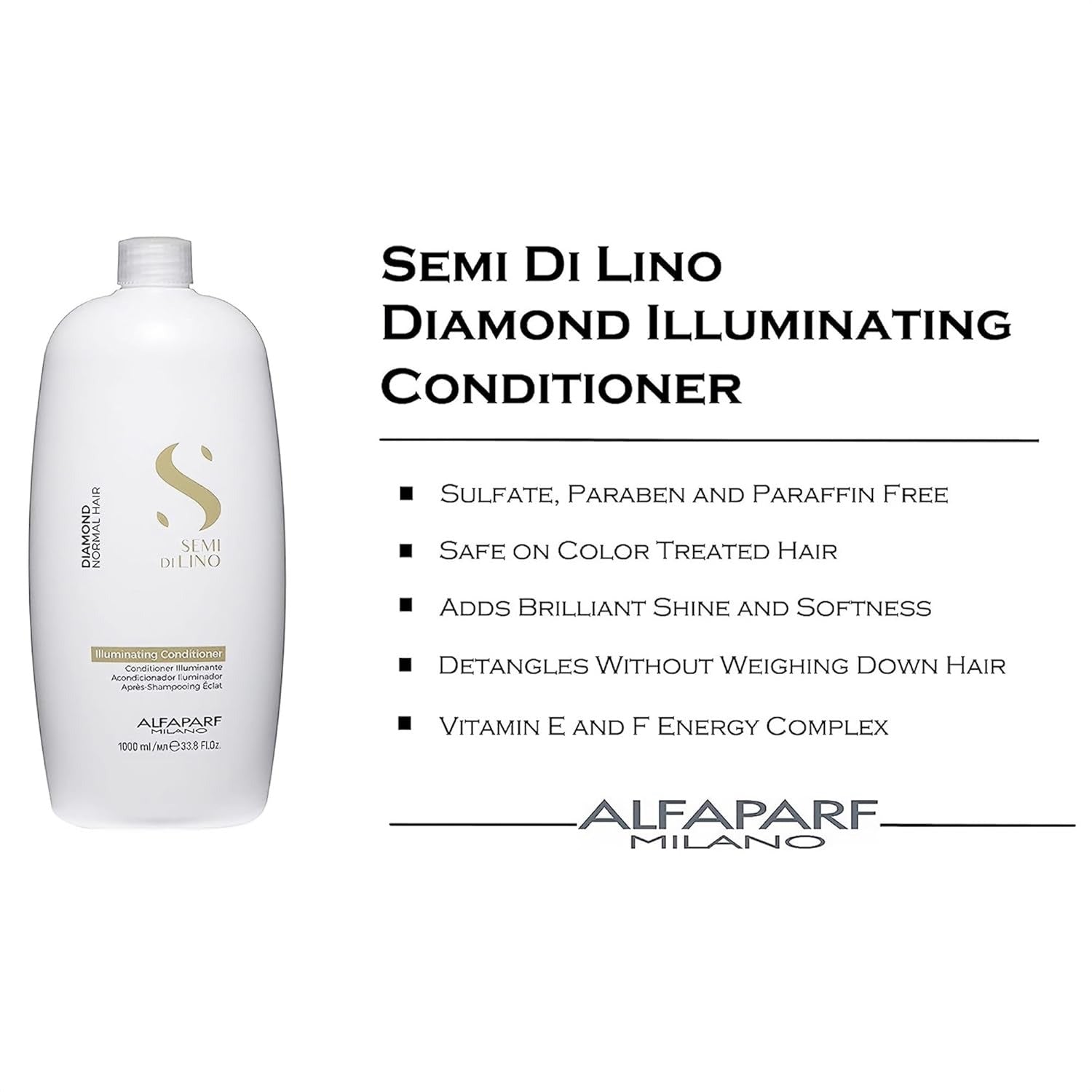 Alfaparf Semi Di Lino Acondicionador Iluminador Diamante