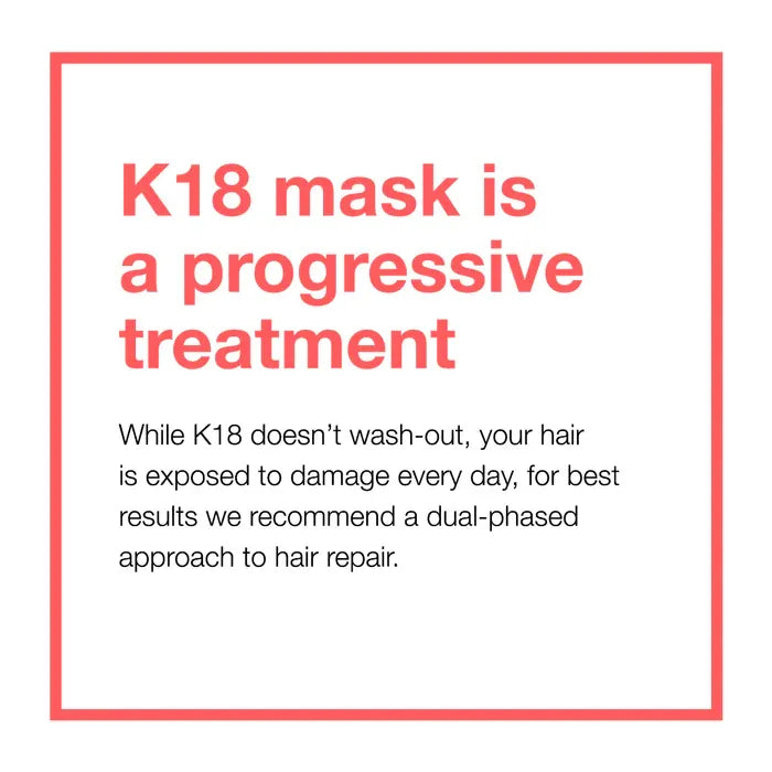 Mascarilla capilar reparadora molecular sin enjuague K18 50 ml