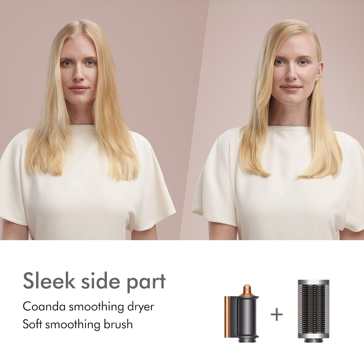 Secador y moldeador multiusos Dyson Airwrap id™ - Liso y ondulado (ciruela jaspe)