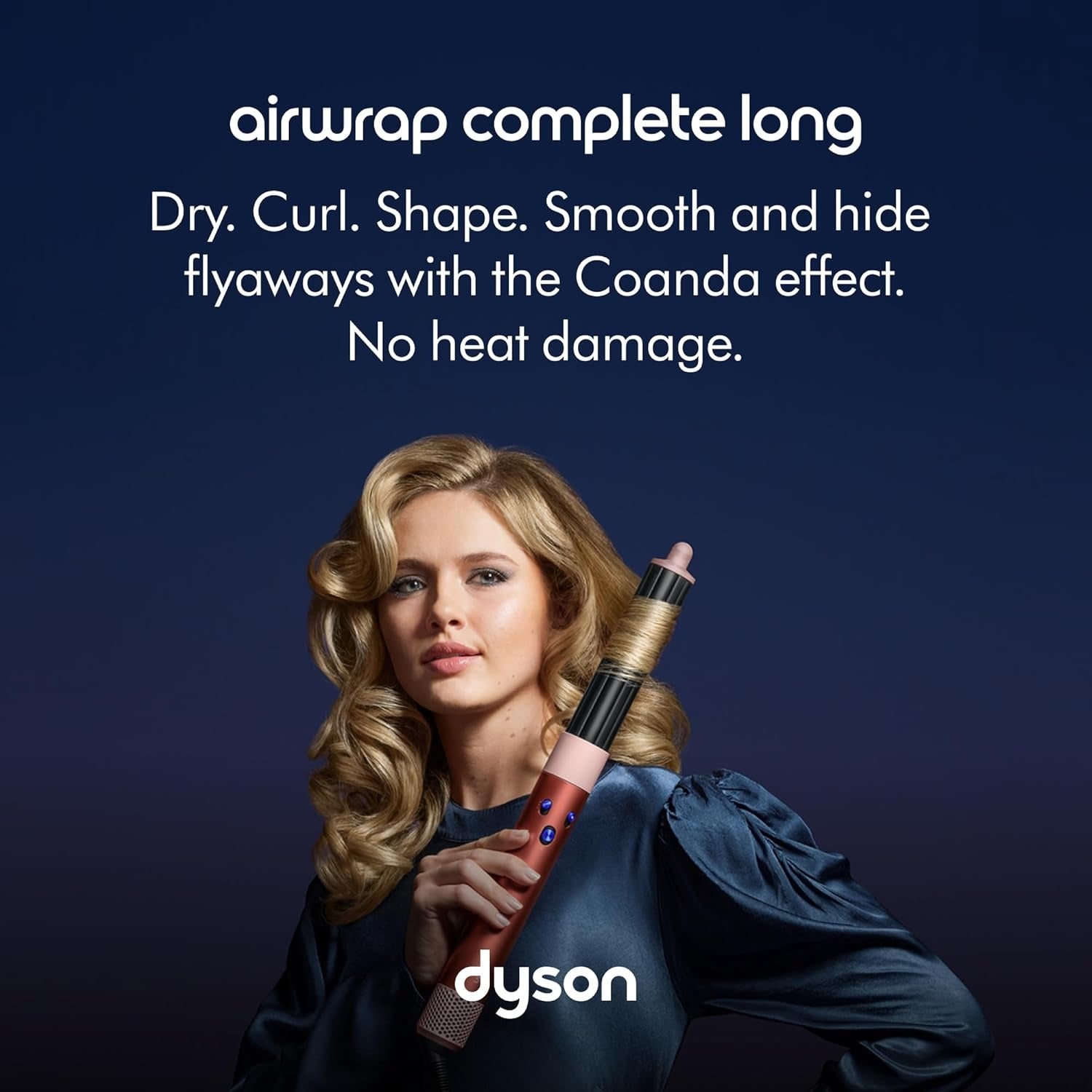 Secador y moldeador multiusos Dyson Airwrap id™ - Liso y ondulado (ciruela jaspe)