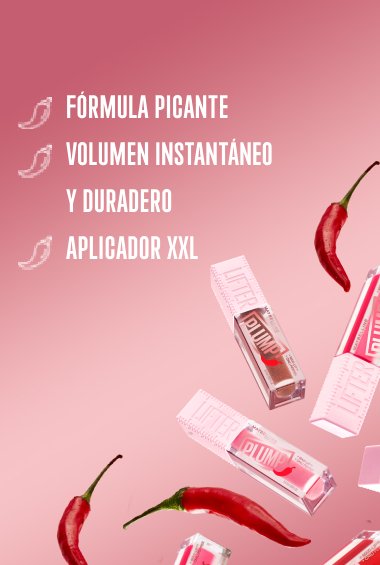 GLOSS VOLUMINIZADOR LIFTER PLUMP CON CHILI Y ÁCIDO HIALURÓNICO Brillo de labios