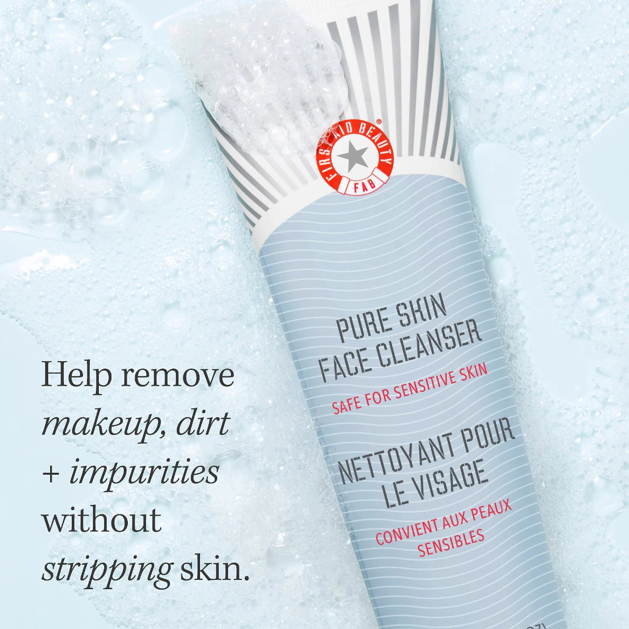 Limpiador facial Pure Skin: limpiador hidratante suave