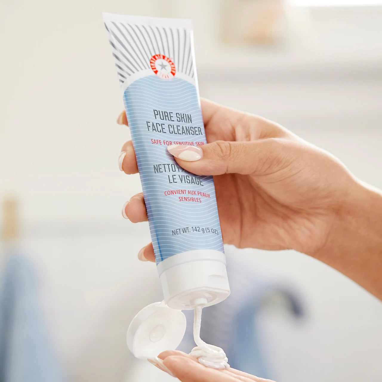 Limpiador facial Pure Skin: limpiador hidratante suave