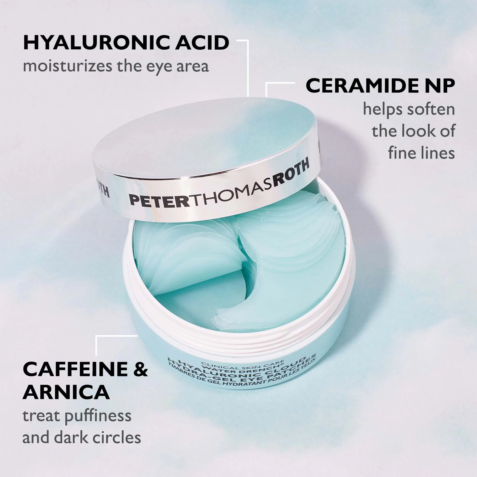 Parches para ojos Water Drench Hyaluronic Cloud Hydra-Gel