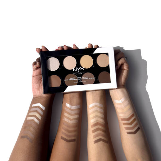 PALETA DE CONTOUR HIGHLIGHT & PALETA CONTOUR PRO PALETTE