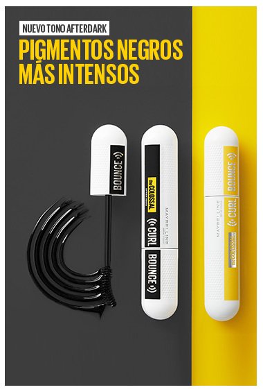THE COLOSSAL® CURL BOUNCE AFTERDARK Máscara