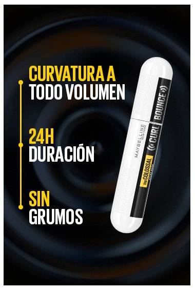 THE COLOSSAL® CURL BOUNCE AFTERDARK Máscara