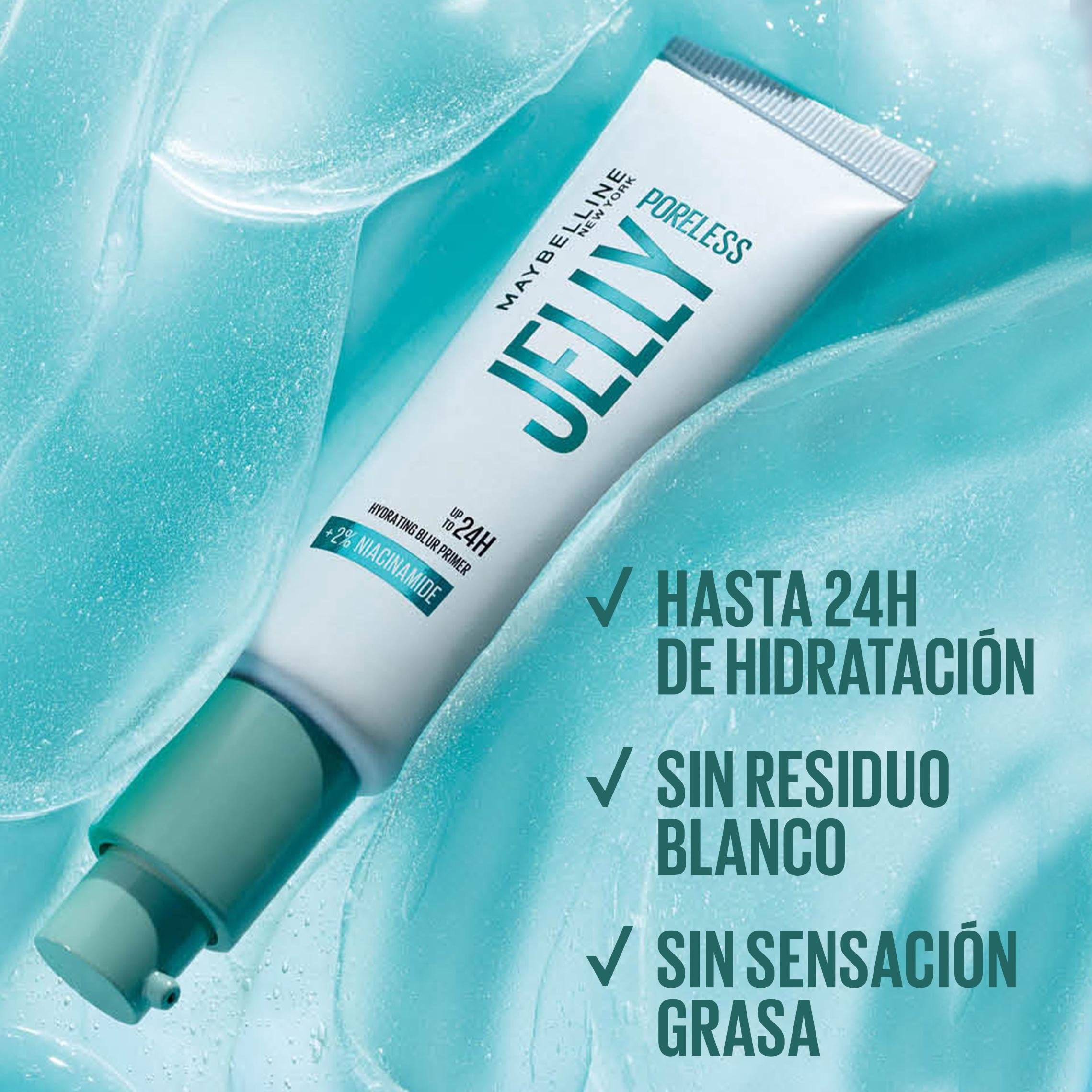 Primer Hidratante Jelly Fijador de maquillaje