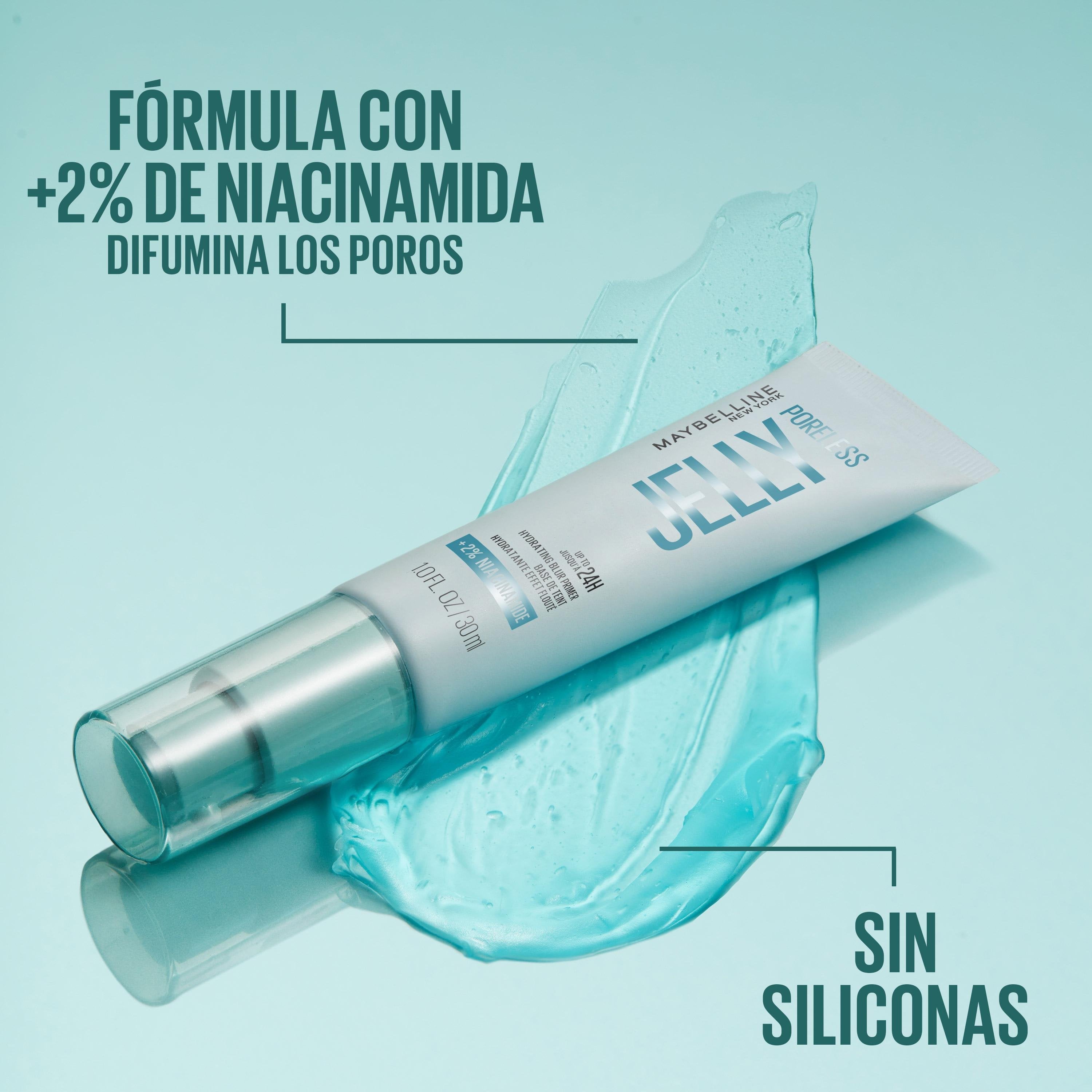 Primer Hidratante Jelly Fijador de maquillaje