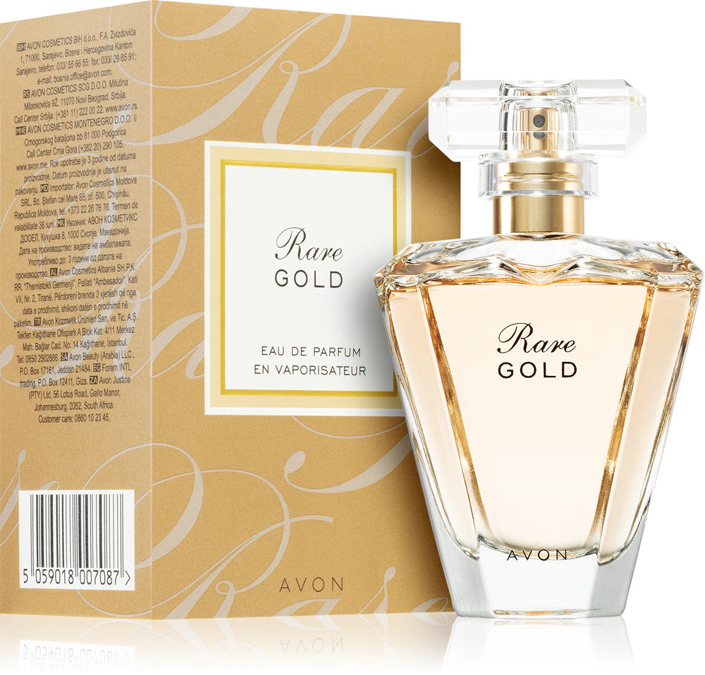 Rare Gold – fragancia floral & resplandor duradero
