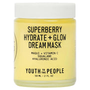 Crema de noche + mascarilla Superberry Hydrate + Glow Dream con vitamina C