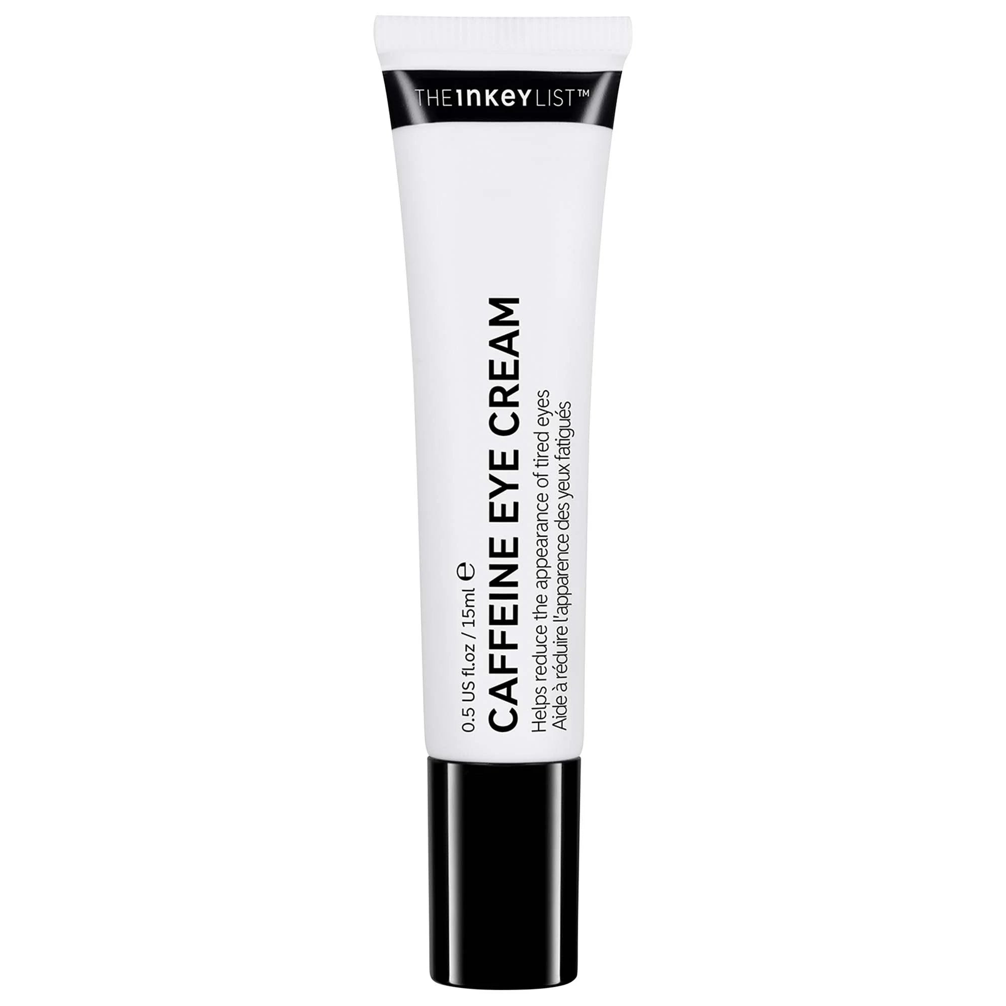 Crema para ojos antihinchazón y ojeras con cafeína
