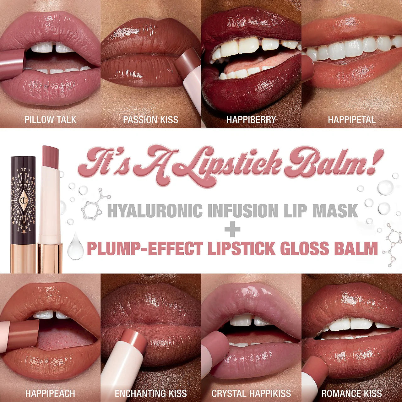 Bálsamo labial hialurónico Happikiss