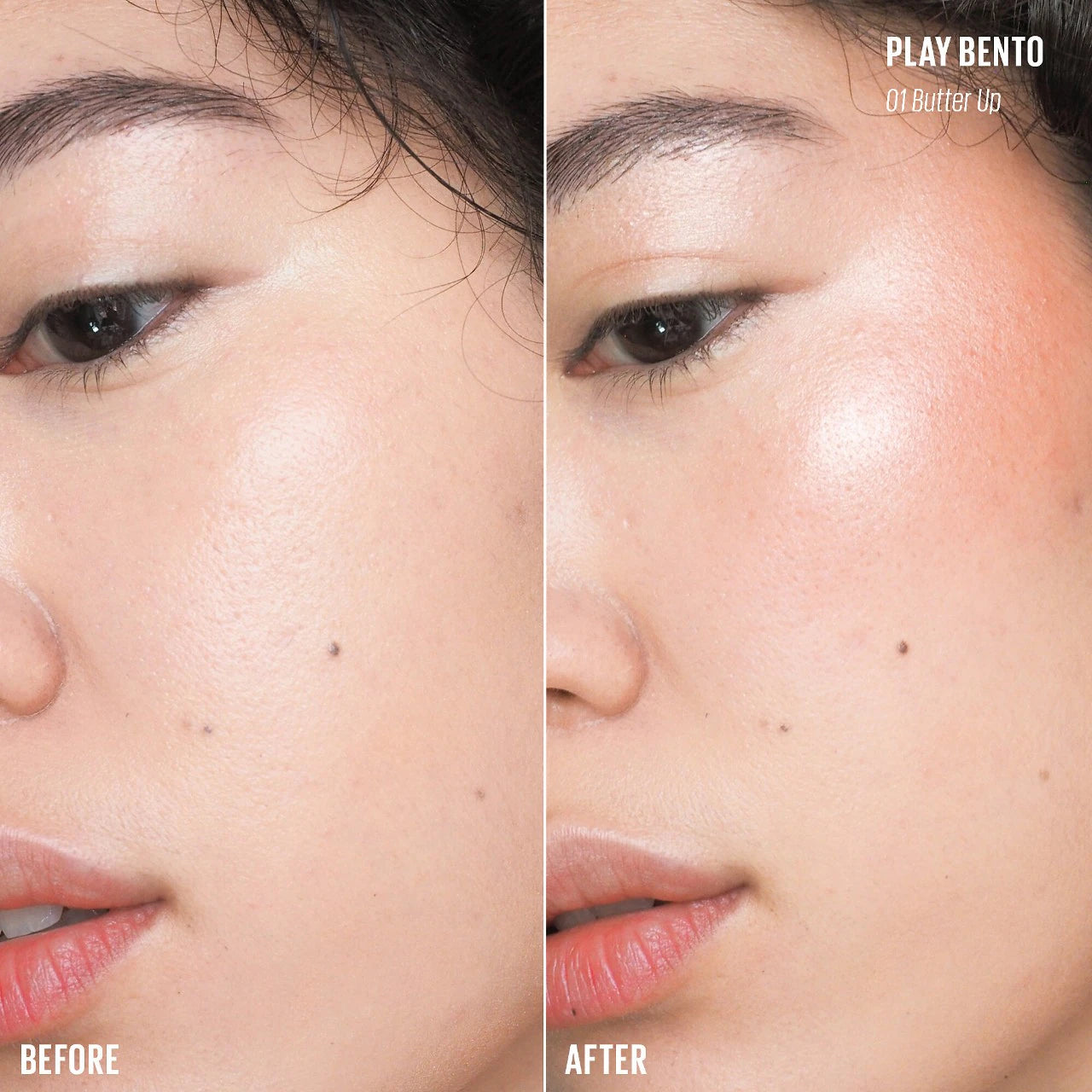 Trío esculpidor Face Bento: bronceador en crema, rubor en polvo e iluminador