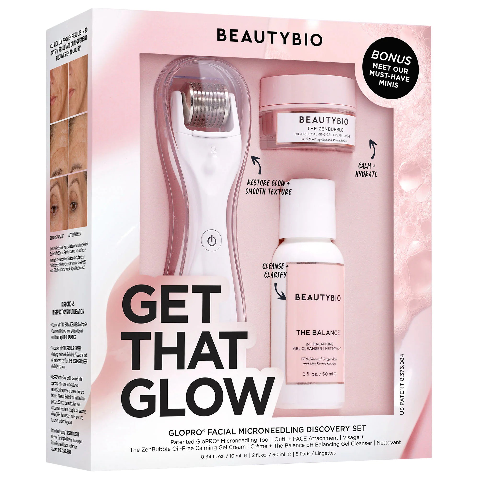 Consigue ese brillo - Kit de herramientas de microagujas y descubrimiento GloPRO®