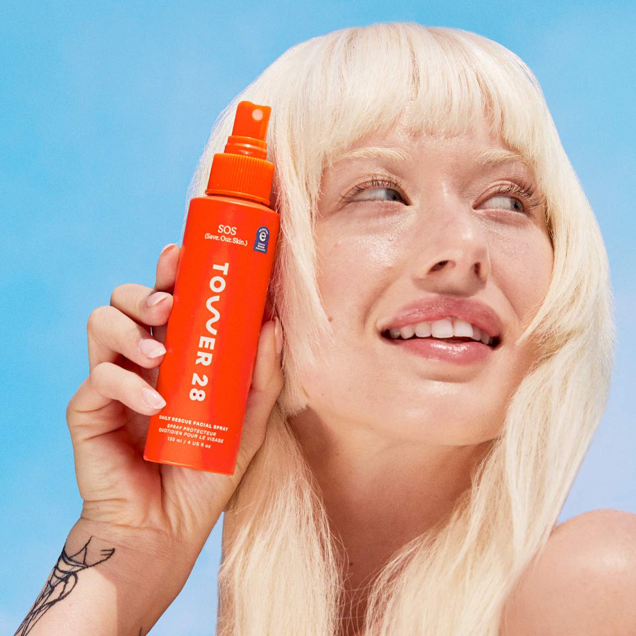 Spray facial SOS Daily Rescue con ácido hipocloroso