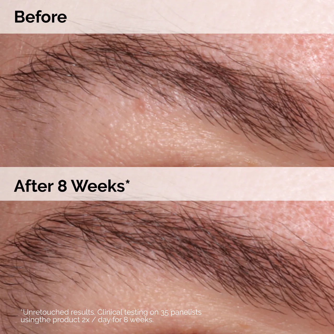 Suero multipéptido para pestañas y cejas