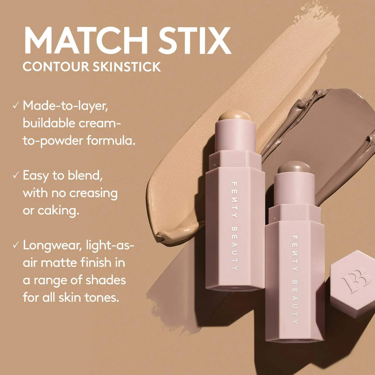 Lápiz de contorno mate Match Stix