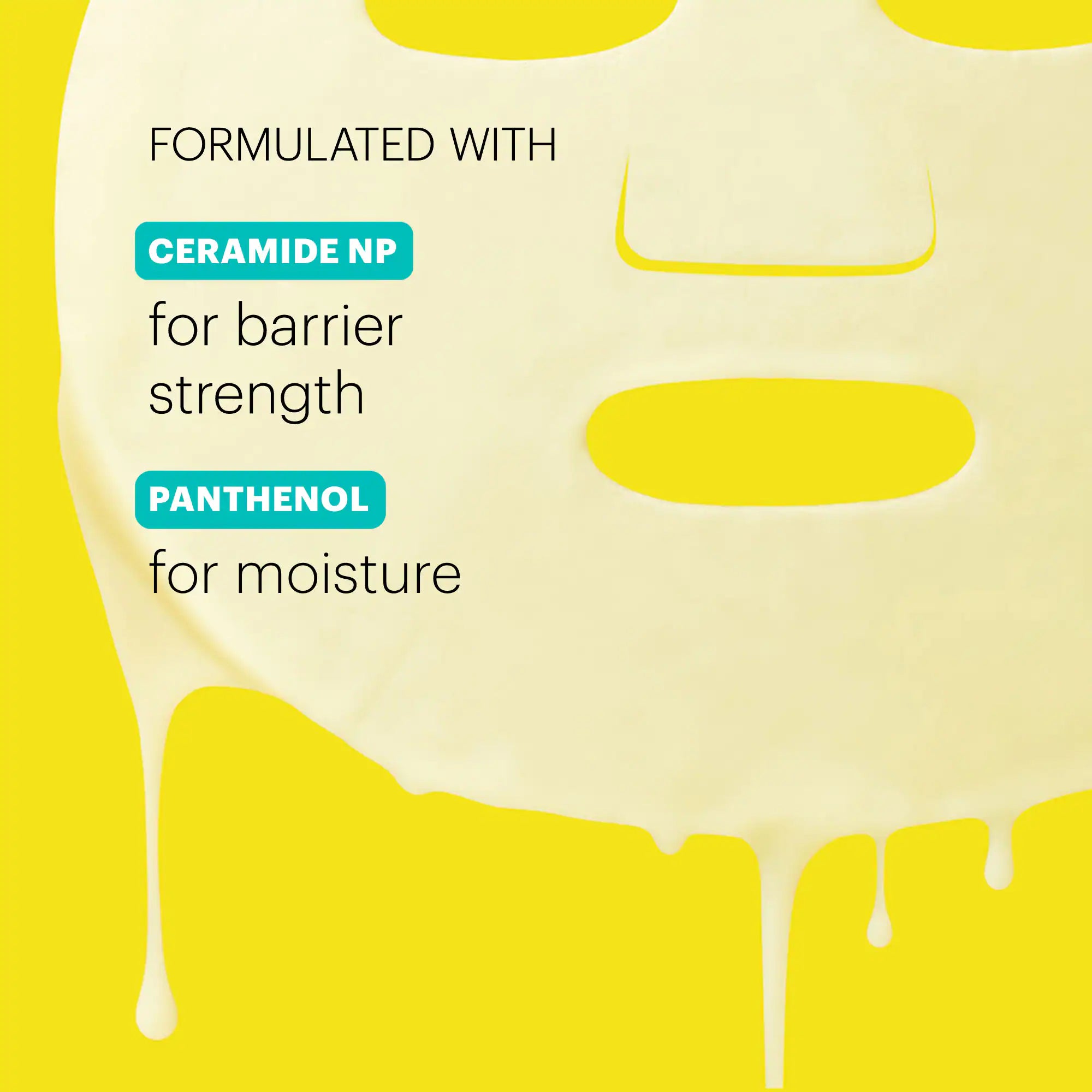Mascarilla hidratante de barrera cutánea Ceramidin™