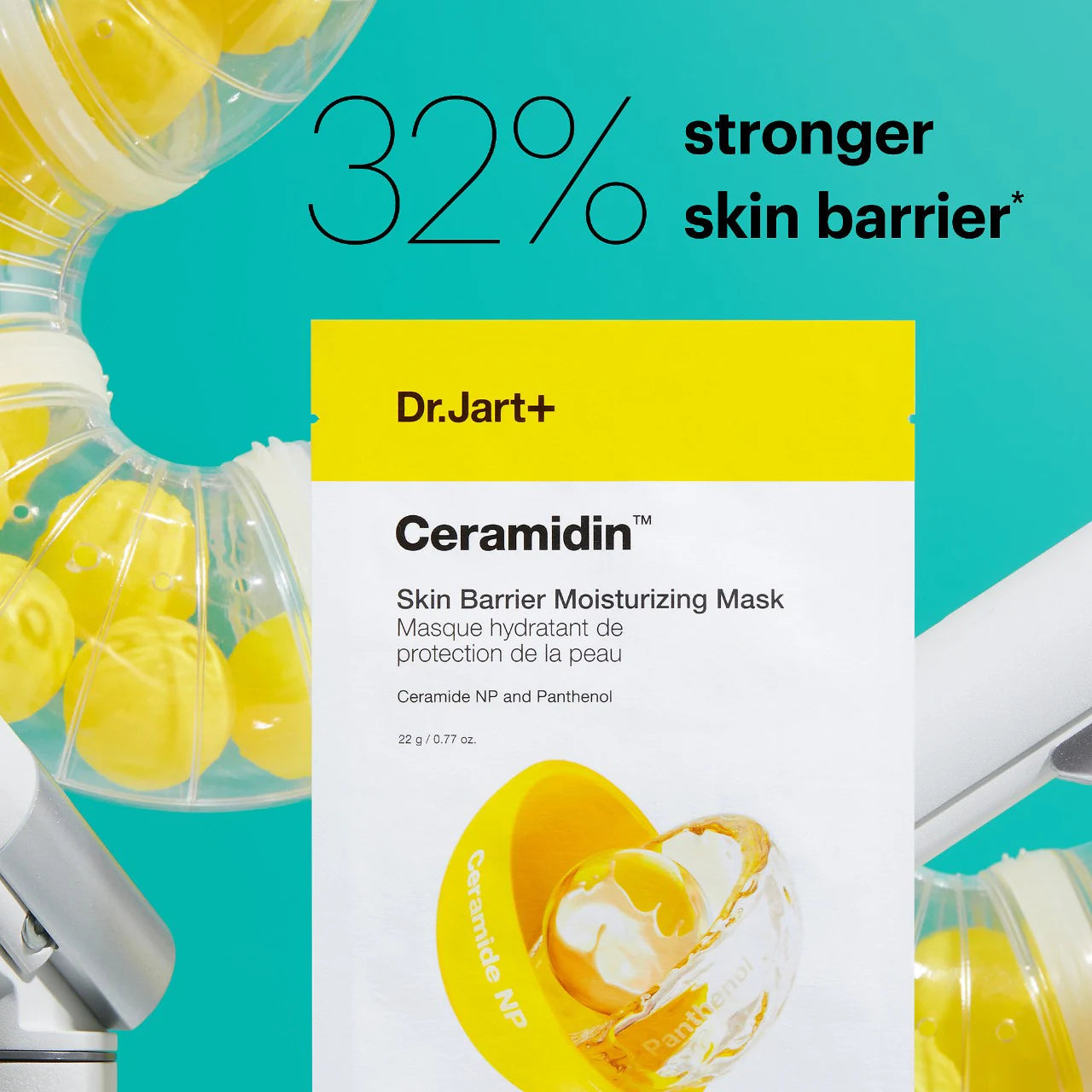 Mascarilla hidratante de barrera cutánea Ceramidin™