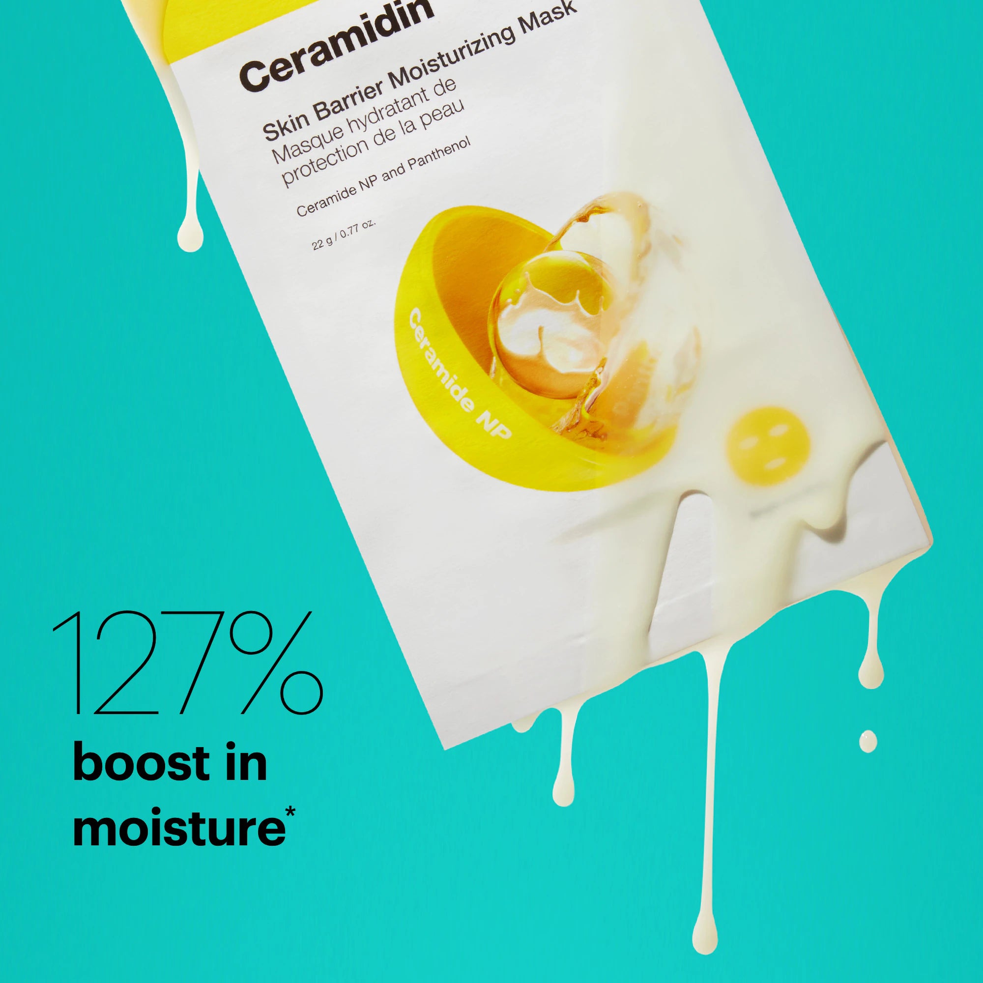 Mascarilla hidratante de barrera cutánea Ceramidin™