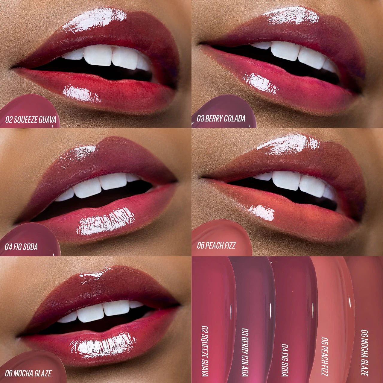 Tinte labial y rubor Jelly Charm Glazed con llavero