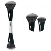 Brocha de doble punta F4 para base y rostro