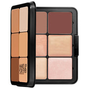 Paleta esculpidora de contorno e iluminación HD Skin Cream