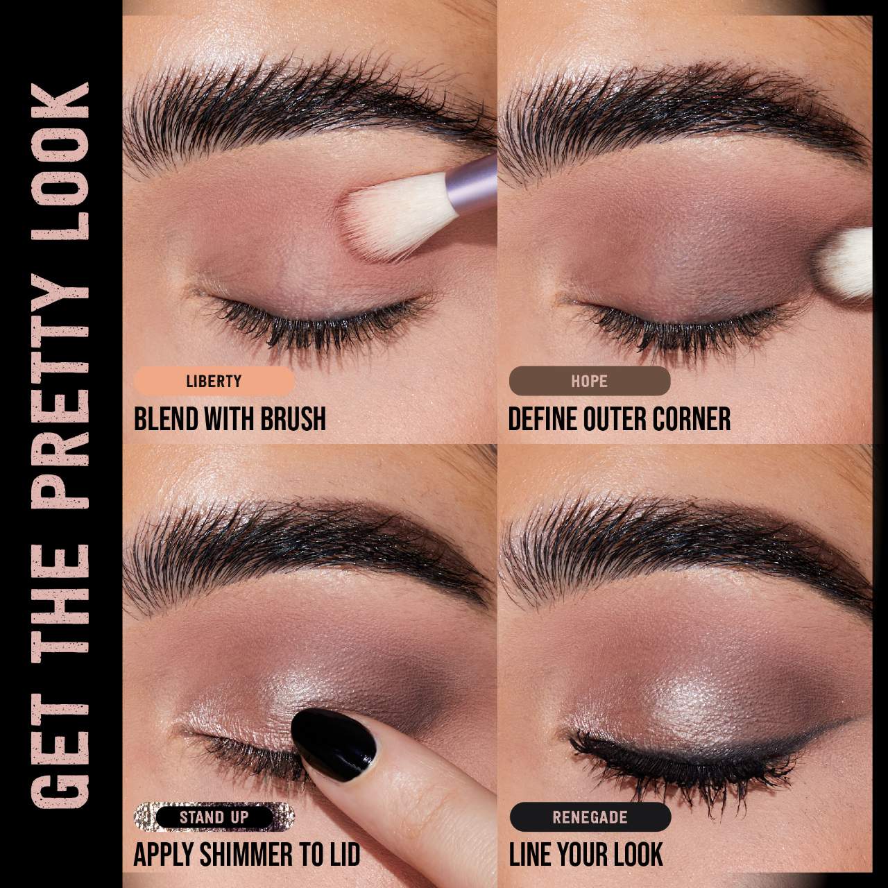 Paleta de sombras de ojos Pretty Grunge