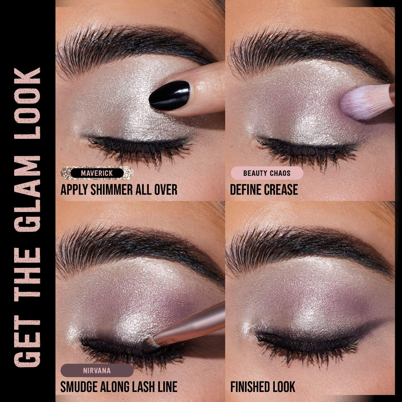 Paleta de sombras de ojos Pretty Grunge