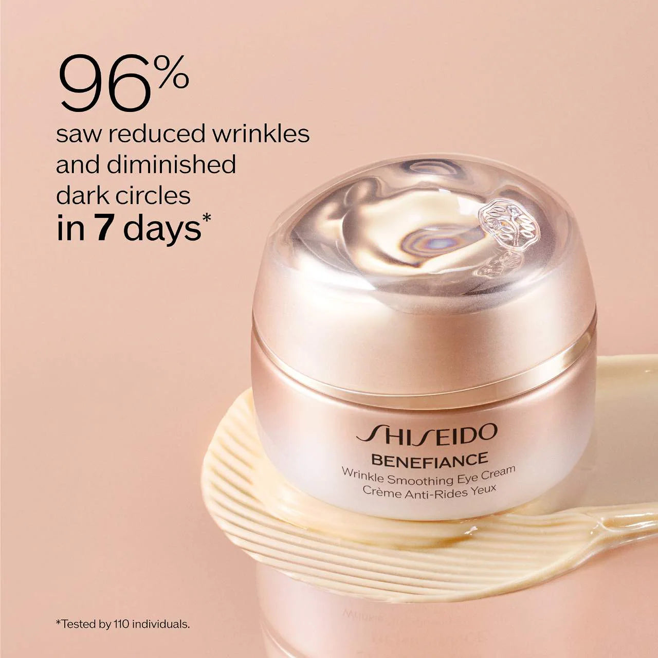 Crema para ojos suavizante de arrugas Benefiance