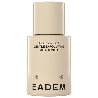 Tónico exfoliante suave Cashmere Peel AHA + PHA con 9 % de ácidos láctico, azelaico y tranexámico